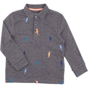 F&F Langarm-Poloshirt Blitz 104