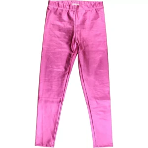 Willow Pink Metal Leggings 140/146