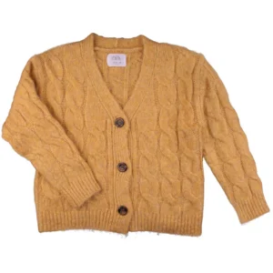 Zara Strickjacke Ocker 152