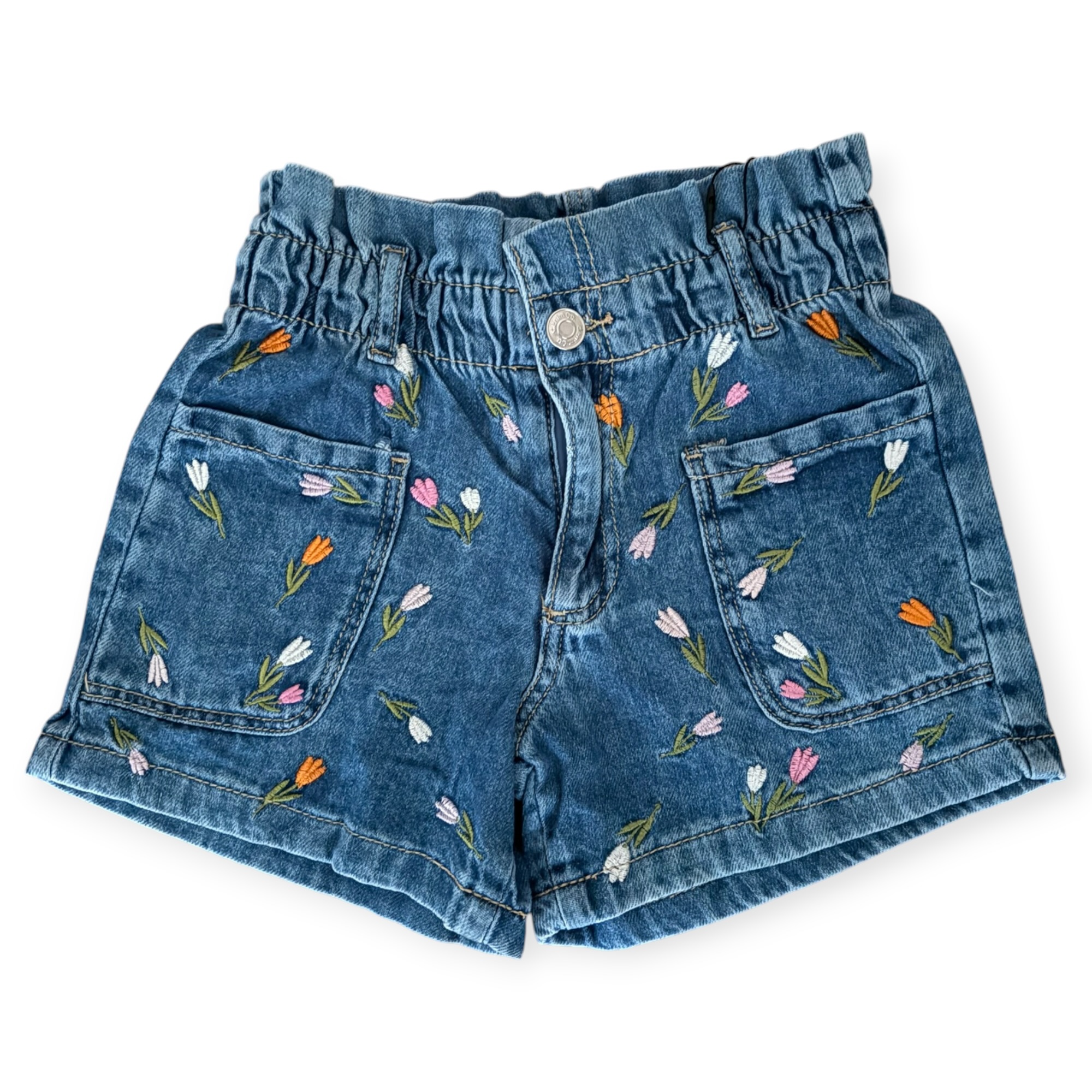 Denim Co. Jeansshort Blumen 116