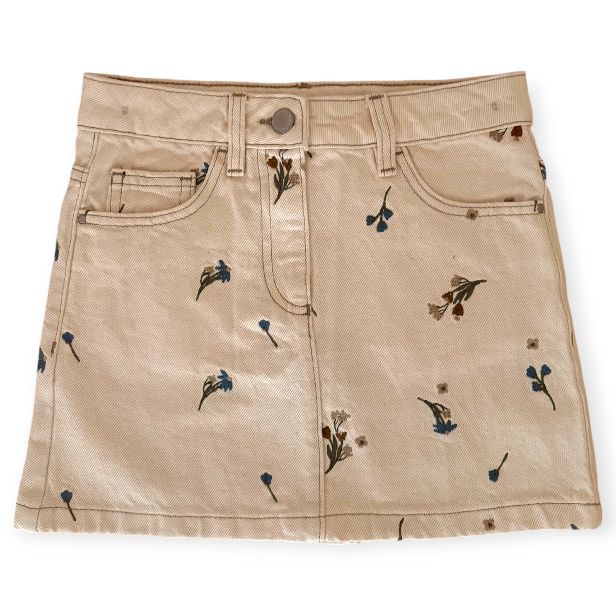 Next Jeansrock Blumen 128